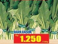 Promo Harga Caisim per 100 gr - Hari Hari