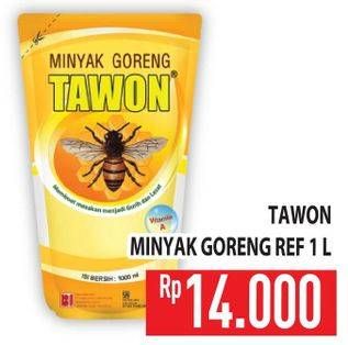 Promo Harga TAWON Minyak Goreng 1000 ml - Hypermart