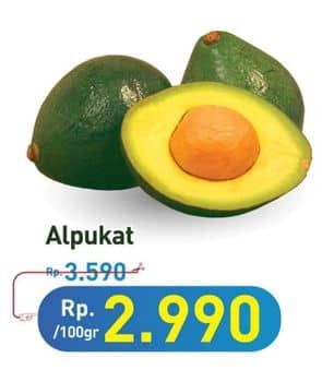 Promo Harga Alpukat per 100 gr - Hypermart