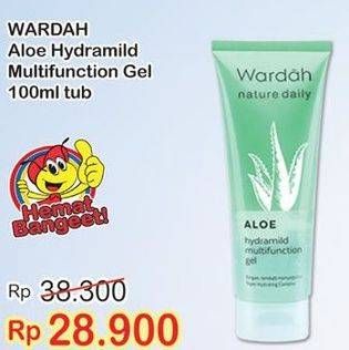 Promo Harga WARDAH Aloe Hydramild Hand Gel 100 ml - Indomaret