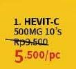 Promo Harga Hevit C 500mg 10 pcs - Guardian