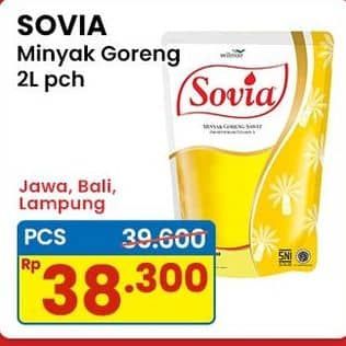 Promo Harga Sovia Minyak Goreng 2000 ml - Indomaret