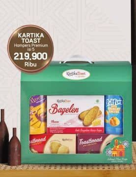 Promo Harga Kartika Toast Hampers 5 pcs - LotteMart