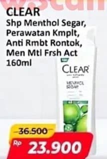 Promo Harga Clear Shampoo  - Alfamart