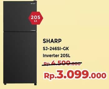 Promo Harga Sharp SJ-246SI-GK  - Yogya