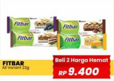 Promo Harga Fitbar Makanan Ringan Sehat All Variants 22 gr - Yogya