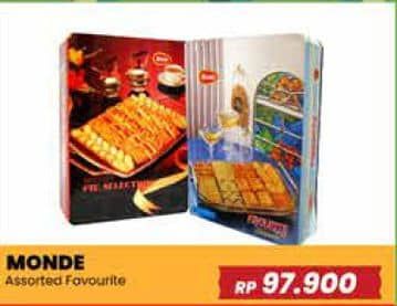 Promo Harga Monde Favourite Assortment Cookies 575 gr - Yogya