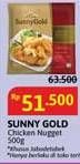 Promo Harga Sunny Gold Chicken Nugget 500 gr - Alfamidi