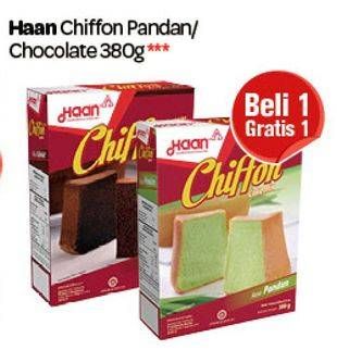 Promo Harga Haan Chiffon Cake Mix Pandan, Chocolate