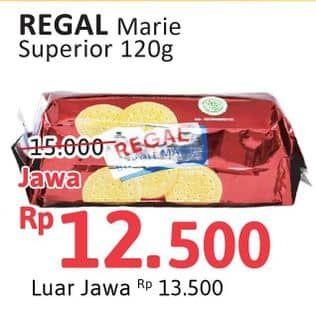 Promo Harga Regal Marie Superior 120 gr - Alfamidi