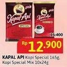 Kapal Api Kopi Spesial 165g, Kopi Special Mix 10x24g