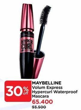 Promo Harga Maybelline Hypercurl Volum Express 9 ml - Watsons