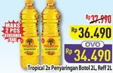 Promo Harga Tropical Minyak Goreng 2000 ml - Hypermart