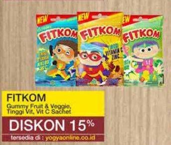 Fitkom Fitkom Gummy   Diskon 15%, Tersedia di yogyaonline.co.id