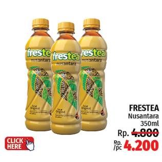 Promo Harga Frestea Minuman Teh Nusantara Original 350 ml - LotteMart