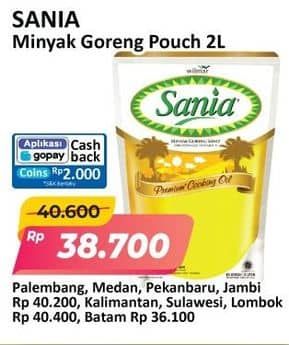 Promo Harga Sania Minyak Goreng 2000 ml - Alfamart