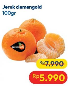 Promo Harga Jeruk Clemengold per 100 gr - Hypermart