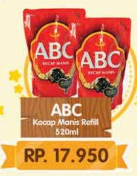 Promo Harga ABC Kecap Manis 520 ml - Yogya