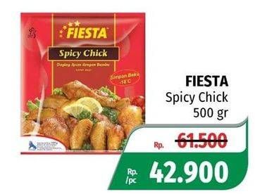 Promo Harga FIESTA Ayam Siap Masak Spicy Chick 500 gr - Lotte Grosir