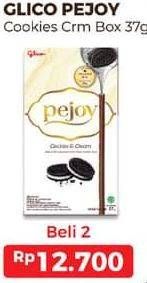 Promo Harga GLICO PEJOY Stick Cookies Cream 37 gr - Alfamart