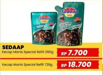 Promo Harga Sedaap Kecap Manis Kedelai Hitam Special 280 gr - Yogya