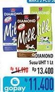 Promo Harga DIAMOND Milk UHT All Variants 1000 ml - Hypermart