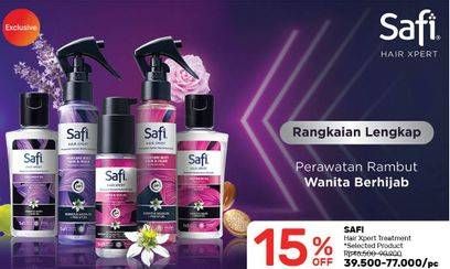 Promo Harga SAFI Hair Xpert Treatment Selected Item  - Guardian