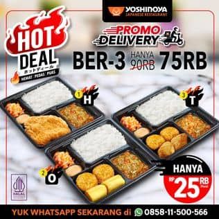 Promo Harga Yoshinoya HOT Deals  - Yoshinoya