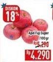 Promo Harga Apel Fuji Super per 100 gr - Hypermart