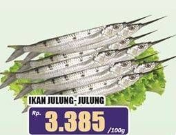 Promo Harga Ikan Julung Julung per 100 gr - Hari Hari