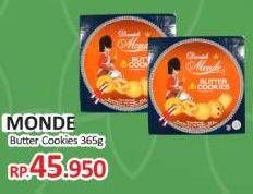 Promo Harga Monde Butter Cookies 365 gr - Yogya