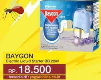 Promo Harga BAYGON Liquid Electric Refill Lavender 22 ml - Yogya