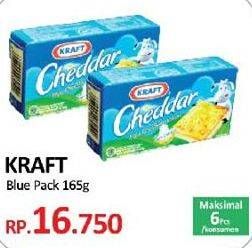 Promo Harga KRAFT Cheese Cheddar Blue Pack  - Yogya