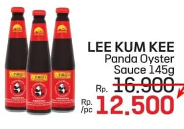 Promo Harga Lee Kum Kee Oyster Sauce 145 ml - LotteMart