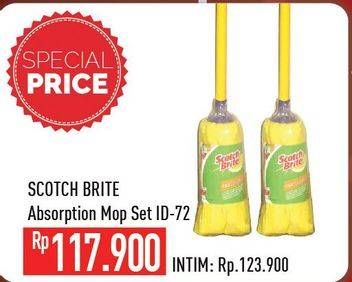 Promo Harga 3M SCOTCH BRITE Absorption Mop ID-72  - Hypermart