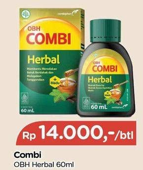 Promo Harga Obh Combi Herbal 60 ml - TIP TOP
