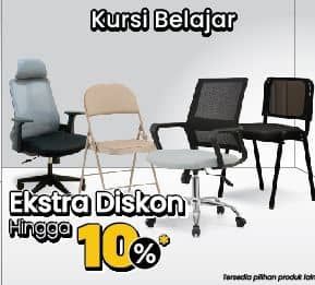 Promo Harga Kursi Belajar  - COURTS