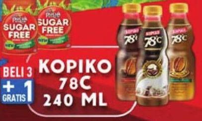 Promo Harga Kopiko 78C Drink 240 ml - Hypermart