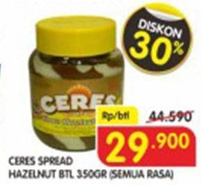 Promo Harga CERES Choco Spread All Variants 350 gr - Superindo