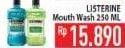 Promo Harga LISTERINE Mouthwash Antiseptic 250 ml - Hypermart