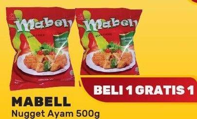 Promo Harga MABELL Nugget Ayam 500 gr - Yogya