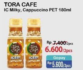 Promo Harga Torabika Toracafe Iced Drink Milky Latte, Cappuccino 180 ml - Alfamart