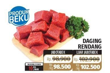 Promo Harga Daging Rendang Sapi  - Lotte Grosir