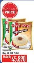 Promo Harga Good Day Cappuccino per 30 sachet 25 gr - Hypermart