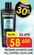 Promo Harga Tresemme Shampoo 340ml All Variants Hair Fall ControlScalp Care 340 ml - Superindo