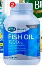Promo Harga Mega We Care Fish Oil 1000mg 30 pcs - Watsons
