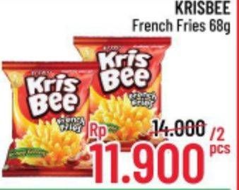 Promo Harga KRISBEE French Fries per 2 pouch 68 gr - Alfamidi