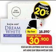Promo Harga Kojie San Skin Lightening Soap/Kojie San Dream White Soap   - Superindo
