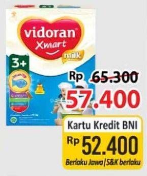 Promo Harga Vidoran Xmart 3+ 950 gr - Alfamart