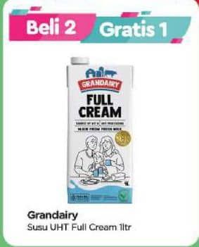 Promo Harga Grandairy Foaming Milk  1000 ml - TIP TOP
